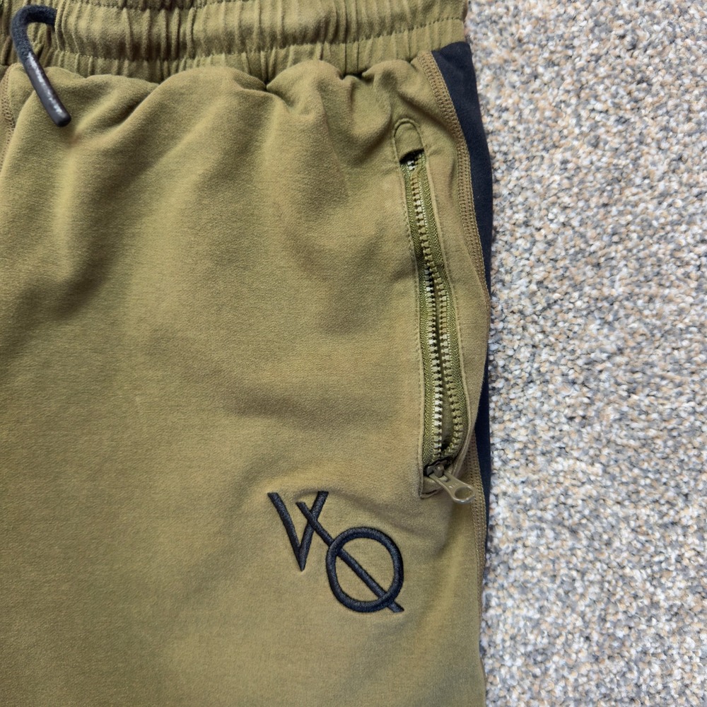 VO Olive Athletic Men's Shorts with Zip Pockets - Picture 9 of 11